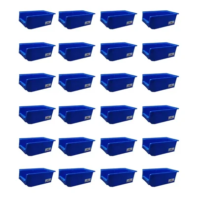 Avsar 170 x 115 x 75 mm FPO Blue Storage Bin, Premium HDPE Material (Bin-5) - Pack of 24