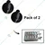 Pack of 2 Knob For Commercial Gas Operated 5 Egg Bread/Burger Maker Machine