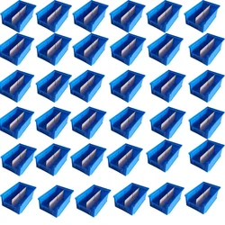Avsar 170 x 115 x 75 mm FPO Blue Storage Bin with Verticle Partition, HDPE Material (Bin-5) - Pack Of 36
