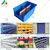 Avsar 200 x 125 x 100 mm FPO Blue Storage Bin with Verticle & Horizontal Partition, HDPE Material (Bin-15) - Pack of 5