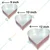 Aluminum (Pack of 3) 9, 10 and 12 Inch Heart Shape Cake Mould With 1 kg, 1.1 kg ,  1.3 kg Capacity