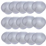 Aluminum Muffin Moulds (Pack of 15 ) Ideal for Cupcakes, Puddings, and Desserts