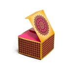 3000 Pcs, Designer 45 x 45 x 30 mm Peda Box for Parties, Birthdays, Indoor and Outdoor Events