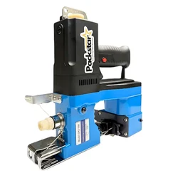 Packstar Portable Lightweight High Speed Bag Closer Machine | 3.5 Second Per Bag, 300+ Bags Per Hour | Blue