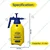 Pad Corp Angelo 2L High Pressure Hand Operated Garden Sprayer