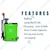 PAD CORP Supreme Duo 2-in-1 Knapsack Sprayer With 16L, 12Vx8A Battery, With Telescopic Lance And 4LPM Motor