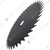 Heavy Duty 40 Teeth Black Carbon Steel Blade for Petrol Brush Cutter, BC-163
