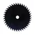 Heavy Duty 40 Teeth Black Carbon Steel Blade for Petrol Brush Cutter, BC-163