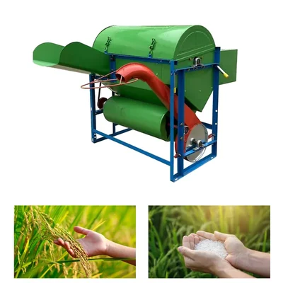 Heavy Duty 5T-78A Paddy Thresher Machine With 400 Kg/hr Output, Without Engine