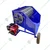 Heavy Duty Paddy Thresher Machine With 5HP Engine & 200 Kg/Hour Output Capacity