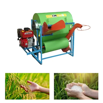5TG-80 Paddy Thresher Machine With Engine, 450 Kg/hr Output