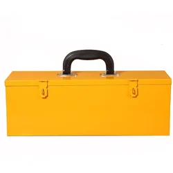 Pahal 16 inch Portable Heavy Duty Single Compartment Metal Tool Box For Domestic Use