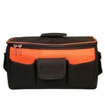 Pahal 11 Pockets Nylon Waterproof Black Tool Bag for Electrician, Technician, Mechanic, Service Engineer, & Office Use