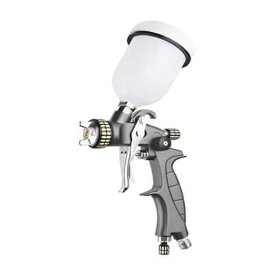 Painter 0.8 mm Nozzle Size Professional Spray Gun With 100ml Nylon Cup (PF-02)