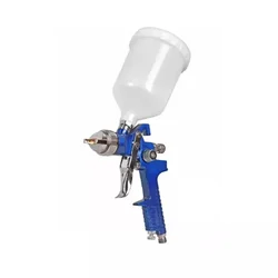 Techno H-827P HVLP Spray Gun: Precision Painting with 1.4 mm Nozzle & 600 ml Capacity