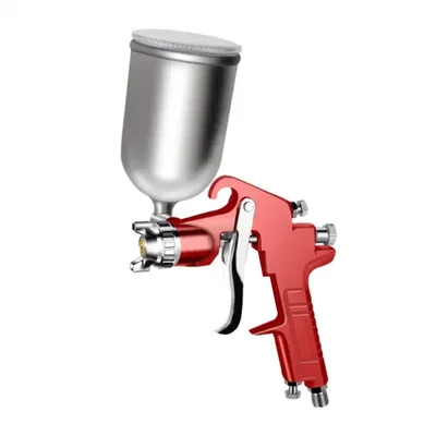 Techno Stainless Steel Air Spray Gun with 0.5 mm Nozzle & 100 ml Cup for Precision Painting (F-3)