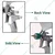 Painter 3.0 mm Nozzle Spray Gun with 600ml Nylon Cup (PJ-01)