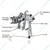 Painter 1.3 mm Nozzle Size Professional Pressure Feed Spray Gun (TR-200AP)