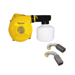 Elmico Air Blower Cum Paint Sprayer For House Hold, Cars, Wood Furniture, Wall Painting (Multicolor) With Carbon Brush (B10-Carbon) (6 Month Warranty)