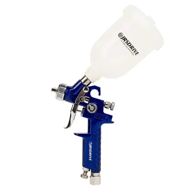 JRS Drive by Eastman 1.4 mm Paint Spray Gun Adjustable Air Pressure, 250ml Cup, Includes Cleaning Brush (EPSG-3140)