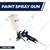 JRS Drive by Eastman 1.4 mm Paint Spray Gun Adjustable Air Pressure, 250ml Cup, Includes Cleaning Brush (EPSG-3140)