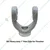 SBJ Heavy Duty 1" Pain Yoke for Thresher, NR5966A