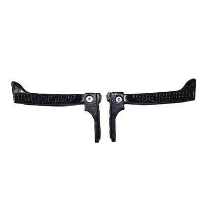 Premium Quality High-Grade Metal/Alloy Rear Footrest Pair OEM-Style Anti-Slip Black Coating Ola S1/Pro/Air/X Plus Gen2 & Gen3