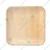Agrileaf 25 Pcs, 10 Inch Palm Leaf Eco-friendly Square Plates For Picnic, Party, Outdoor and Indoor Events
