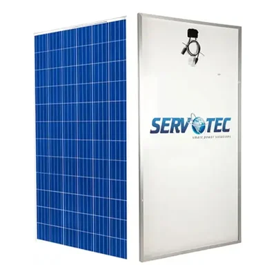 SERVOTECH 335W 72 cell Polycrystalline High-Efficiency Solar Panel for Home, Office & Lawn, 25-Year Performance Warranty