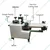 Semi-Automatic Stainless Steel Pani Puri Making Machine with 0.5 HP Motor