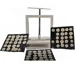 Vinayak Machines Manual Panipuri Press Machine with Mild Steel Body and 8 Bakelite Sheets