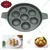 SBWG Semi-Commercial Gas Operated 7 Mould Round Shaped Paniyaram Pan