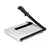 Dotpot 12 Inch A4 Steel Heavy Duty Professional Paper Cutter (Cutting Size A4, B5, A5, B6) (White)