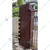 Minsales 1000 mm Parking Safety Pillar - Rubber, Corner Bounce Shape, With Yellow Reflective Tape