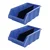 Aristo 2 Pcs  380 x 230 x 170 mm FPO Verticle Partition Blue Storage Bin,Premium HDPE Material (Bin-80)