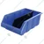 Aristo 2 Pcs  380 x 230 x 170 mm FPO Verticle Partition Blue Storage Bin,Premium HDPE Material (Bin-80)
