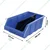 Aristo 2 Pcs  380 x 230 x 170 mm FPO Verticle Partition Blue Storage Bin,Premium HDPE Material (Bin-80)
