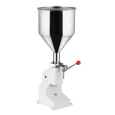 Mahalaxmi Manual 5-50 ml Paste Filling Machine with 10 kg SS Hopper Capacity for Henna, Creams and Chocolate etc.