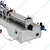 Single Nozzle Paste Filling Machine 100-1000 ml, Semi-Automatic