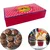 Pastry Boxes for 6 (9X5X2 Inches) for Gift Giving, Treat, Dessert, Cupcakes, Chocolate, Donuts, Muffins | Pack of 50