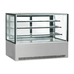 Elanpro EDC 900F3A Stainless Steel Confectionery Pastry Showcase