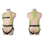 Payuh Full Body Safety Harness ISI Marked Premium Class P with with Lateral Positioning D-Rings and Shock Absorber