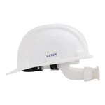 Payuh Ratchet Safety Helmet ISI Marked, White, 330g, Heavy Duty, Cradle Support with Cushioned Headband and Padded Suspension