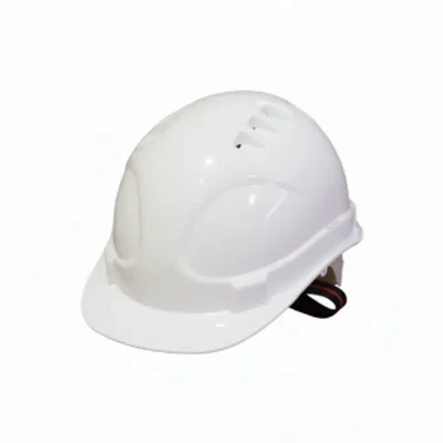 Payuh Vent Type Ratchet Safety Helmet, Colour: White, 330 Grams