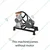 Groundnut Peanut Crusher Machine, Without Motor