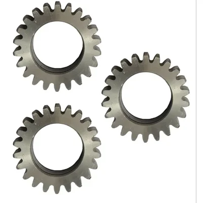Pedal E-Rickshaw Motor Gear Pinion Steel 22 Teeth - 3 Piece Set