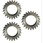 Pedal E-Rickshaw Motor Gear Pinion Steel 22 Teeth - 3 Piece Set