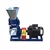 Heavy-Duty 4HP Single Phase Pellet Making Machine, 60-80kg/hr With 4mm Pellet Size For Animal Feed 