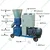 Commercial Pellet Making Machine with 20 HP Motor, 500-600 kg/hr Production Capacity