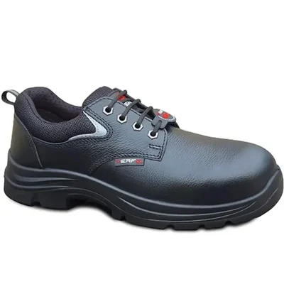 Perf Spider Industrial Safety Shoes Double Density 200J Steel Toe Slip Resistant Anti Perforation (Size-6)